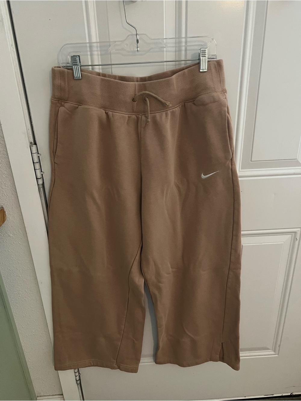 Nike Womens Phoenix Fleece High-Waisted Wide-Leg Sweatpants - Picture 2 of 4